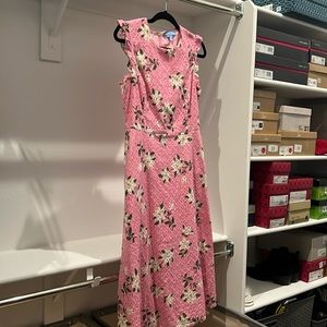 Draper James eyelet pink dress. Size 8
